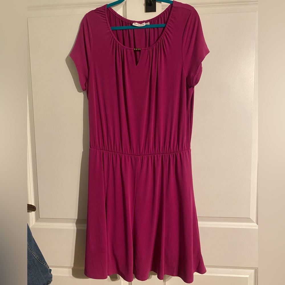 Susan Graver Fuchsia Dress
